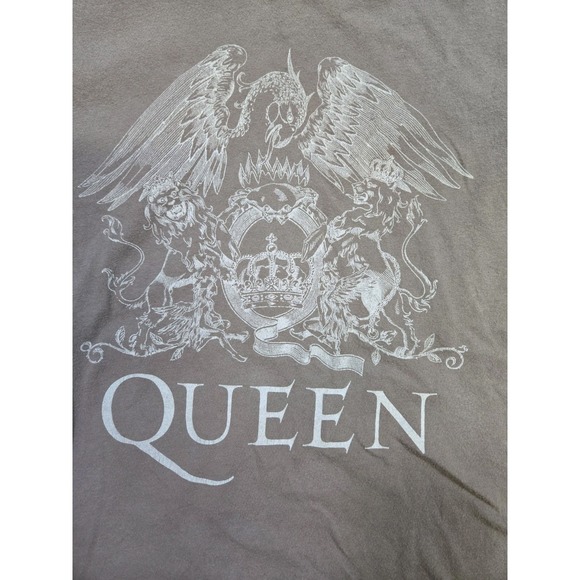 Abercrombie & Fitch Queen Women's T-SHIRT Size XS Brown Short Sleeve Crewneck - Picture 2 of 7